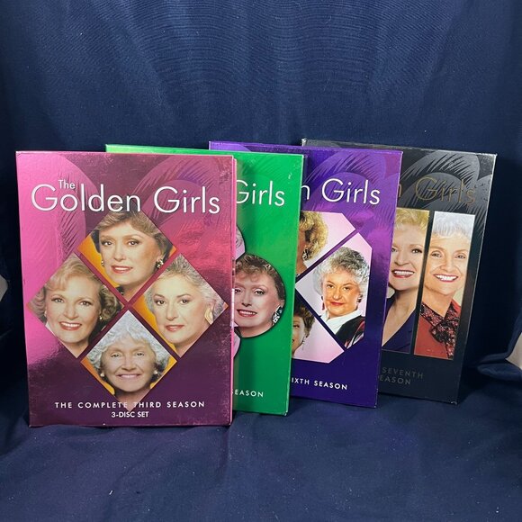 The Golden Girls Complete DVD Set Seasons 3/4/6/7 Classic TV Series 3-Disc & Ful - Picture 1 of 5